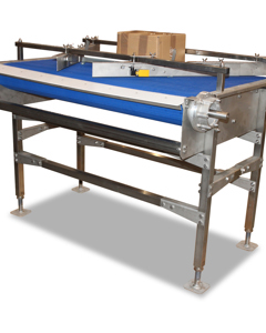 Accumulator table wo/mot w1210xl900 plast mat w/switch/defle